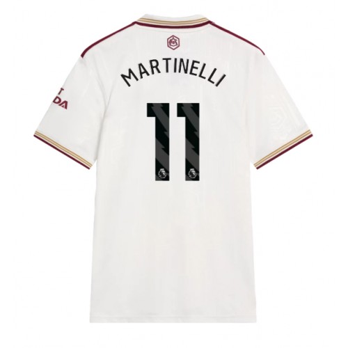 Fotbalové Dres Arsenal Gabriel Martinelli #11 Alternativní 2025-26 Krátký Rukáv